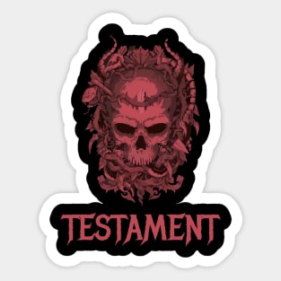 Testament art Sticker